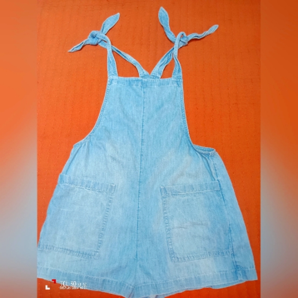 Aerie denim shorts jumper